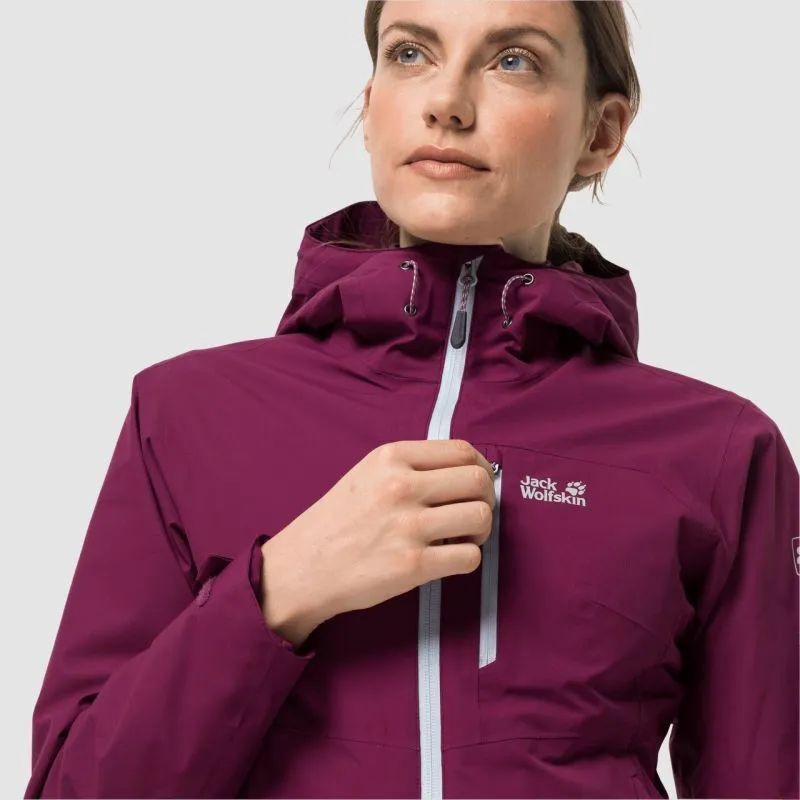 Jack Wolfskin  Eagle Peak Jacket - Giacca antipioggia - Donna