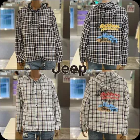 JEEP  |[JEEP]★24SS★Hood Checke Shirt