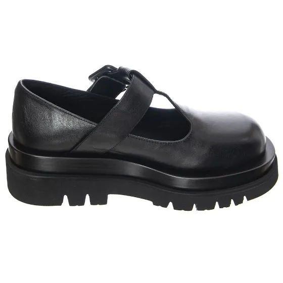 Jeffrey Campbell Womens Brevet-Cb Black Loafer Shoes