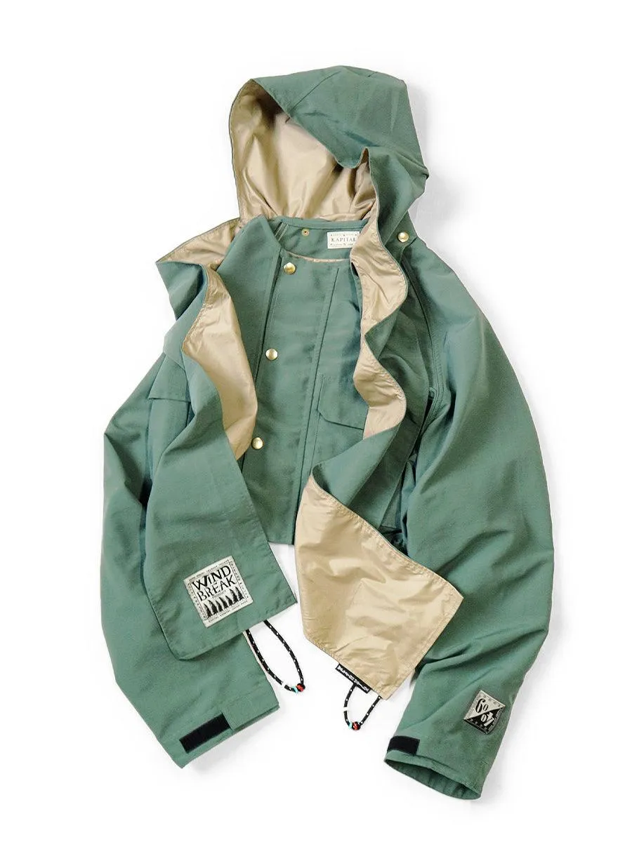 Kapital 60/40 Cross Rabbit Gale Parka Jacket