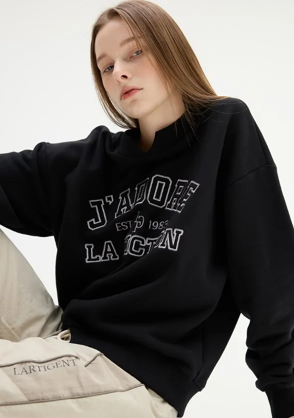 LARTIGENT  |Sweat Street Style Long Sleeves Hoodies & Sweatshirts