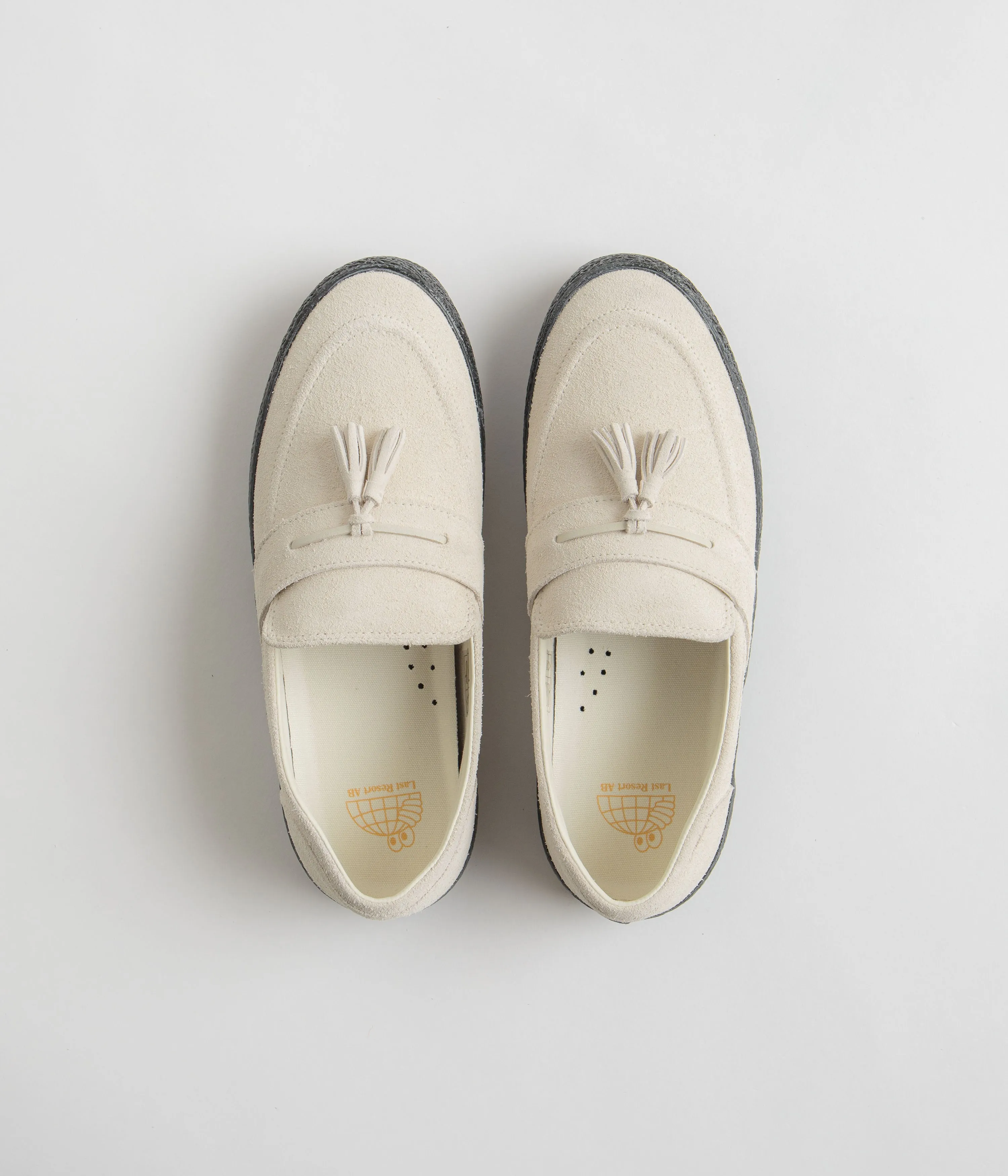 Last Resort AB VM005 Loafer Shoes - Cream / Black