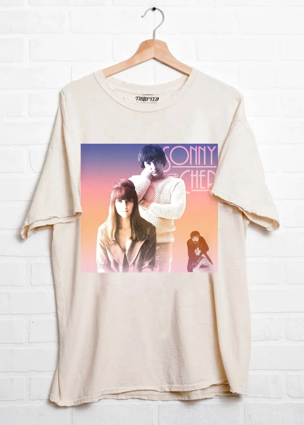 Livy Lu Sonny & Cher Gradient Tee | Off White