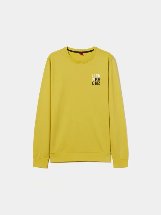 Logo cotton sweater