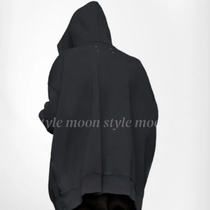 Maison Margiela  |Street Style Long Sleeves Plain Cotton Designers Hoodies