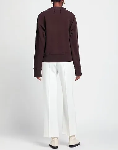 Maison Margiela  |U-Neck Long Sleeves Plain Cotton Hoodies & Sweatshirts