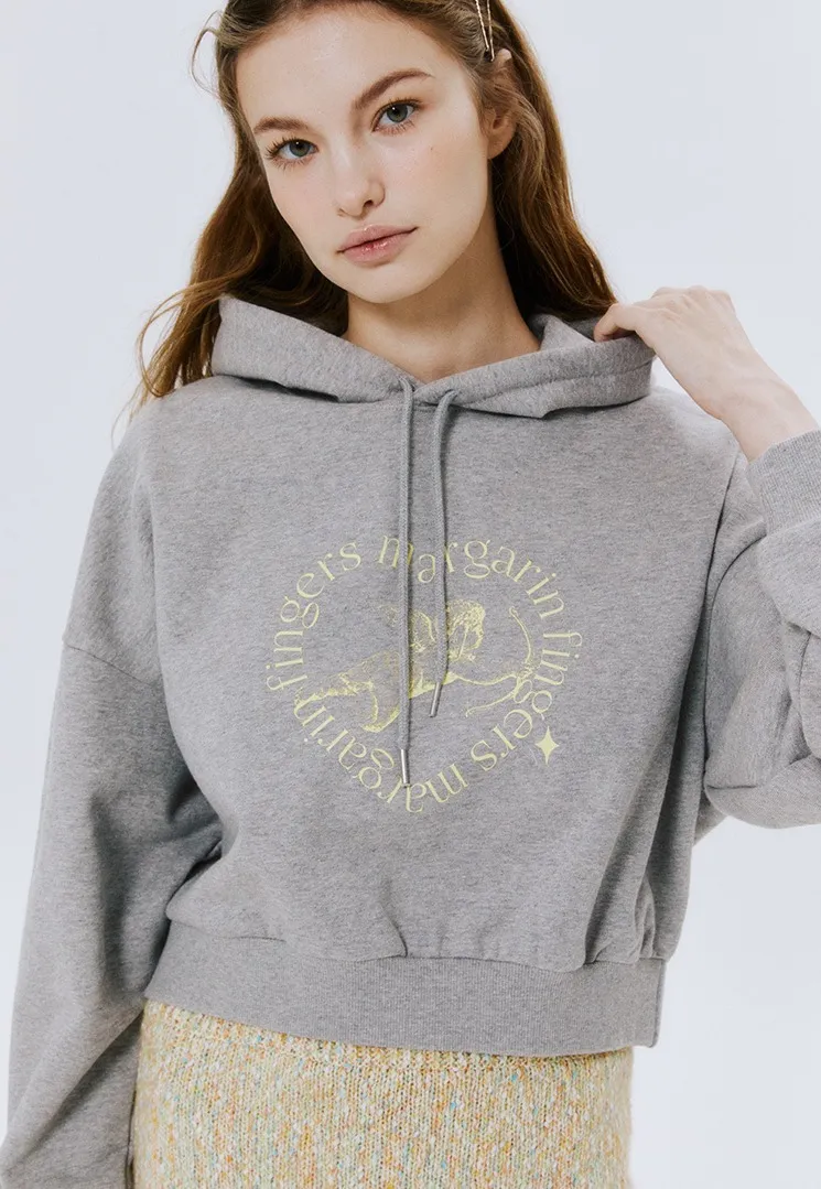 Margarin Fingers  |Street Style Logo Hoodies & Sweatshirts