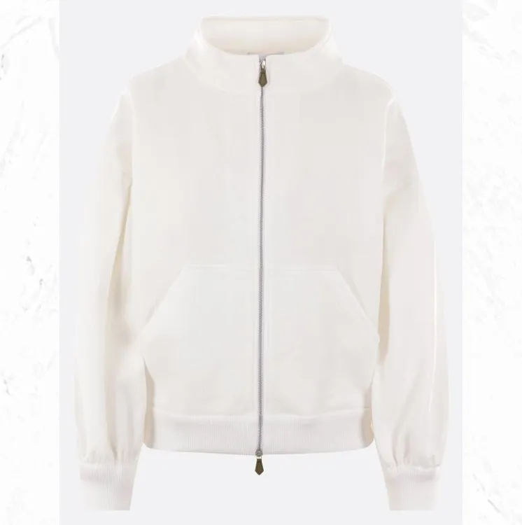 MaxMara  |Long Sleeves Plain Logo Hoodies & Sweatshirts