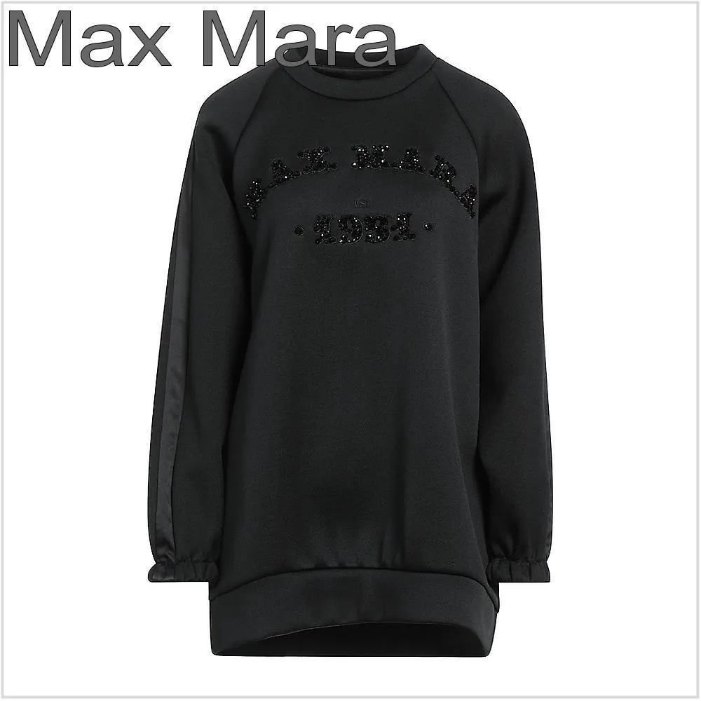 MaxMara  |Street Style Long Sleeves Hoodies & Sweatshirts