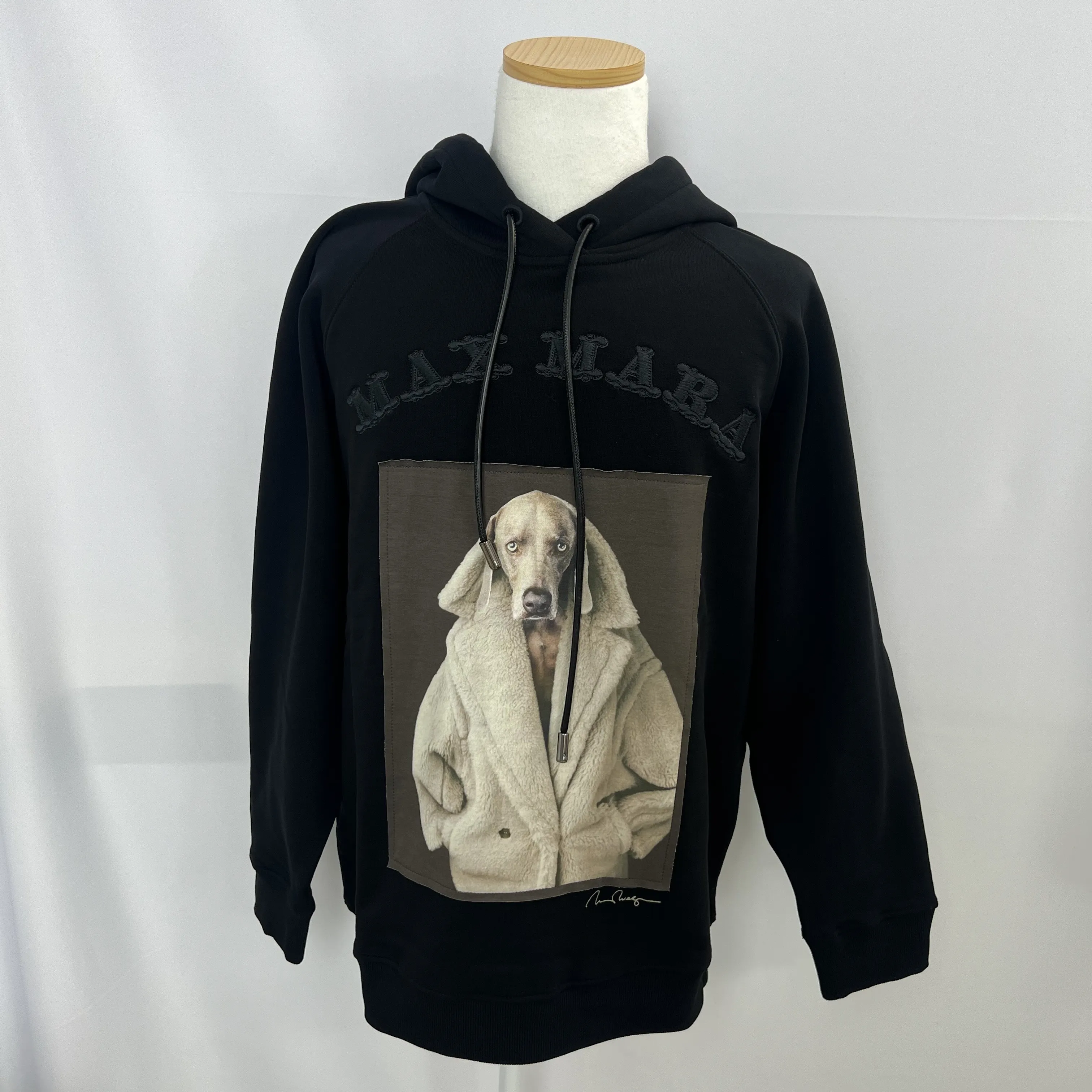 MaxMara  |Unisex Street Style Logo Hoodies & Sweatshirts