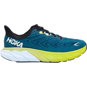 Men's Hoka One One Arahi 6, Blue Graphite/Blue Coral, 11 2E Wide