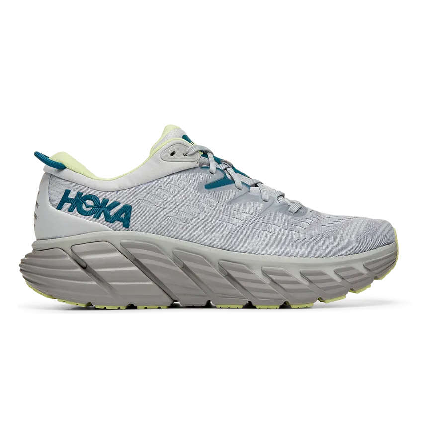 Men's Hoka One One Gaviota 4, Harbor Mist/Butterfly, 10 2E Wide