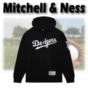 Mitchell&Ness  |Unisex Street Style Long Sleeves Logo Hoodies