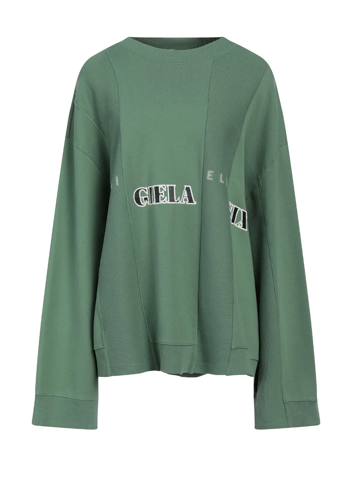 MM6 Maison Margiela  |Crew Neck Long Sleeves Plain Cotton Logo