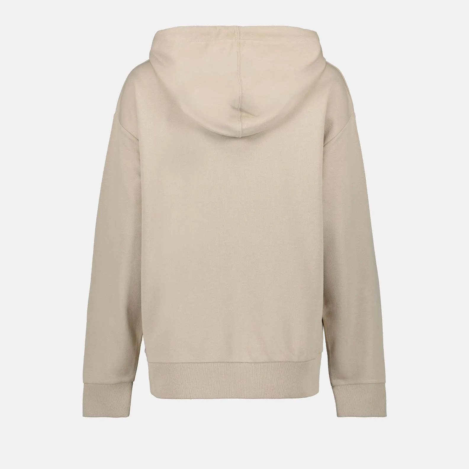 MONCLER  |Long Sleeves Plain Cotton Logo Hoodies & Sweatshirts