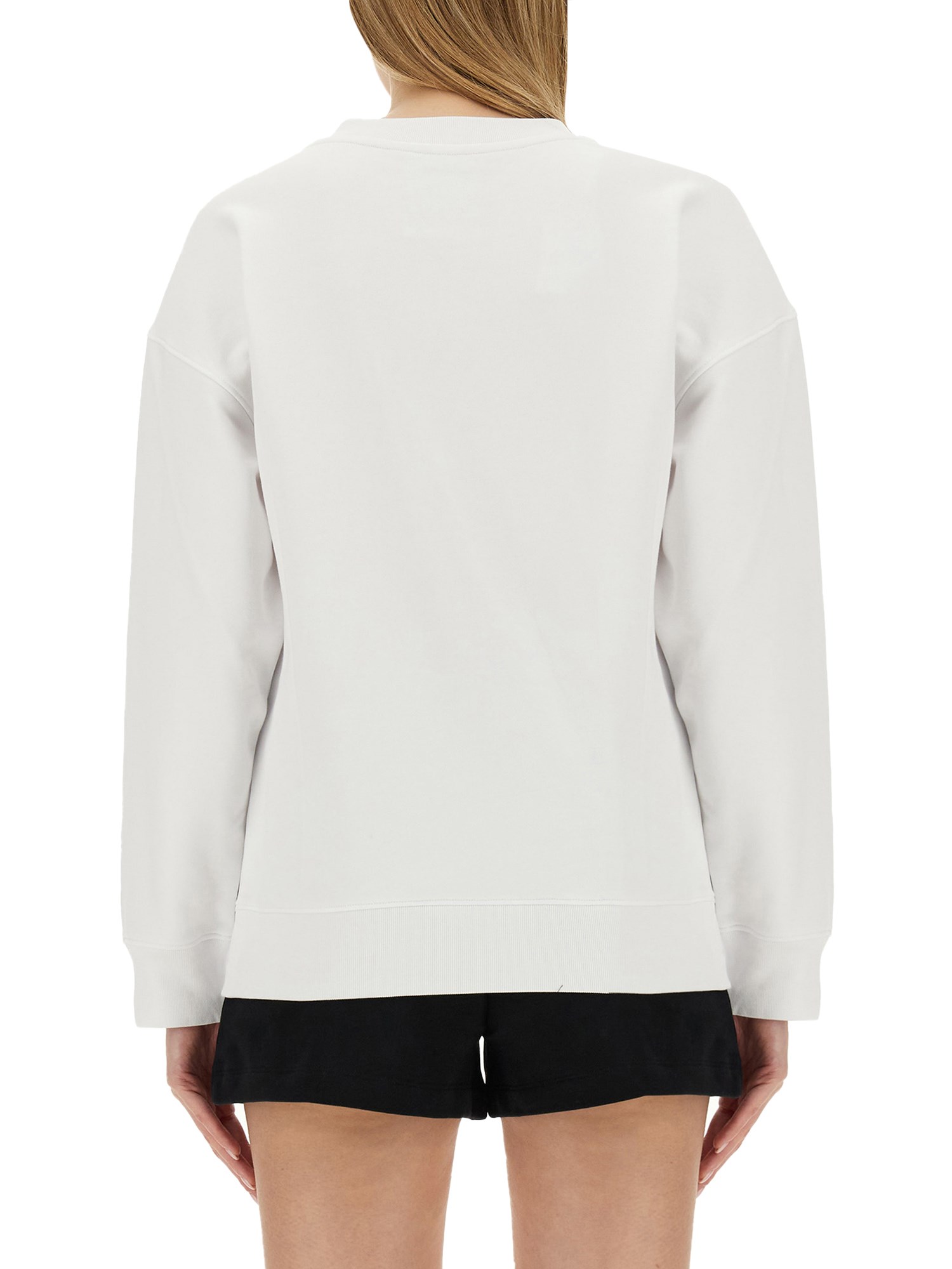 MOSCHINO    COTTON SWEATSHIRT WITH LOGO