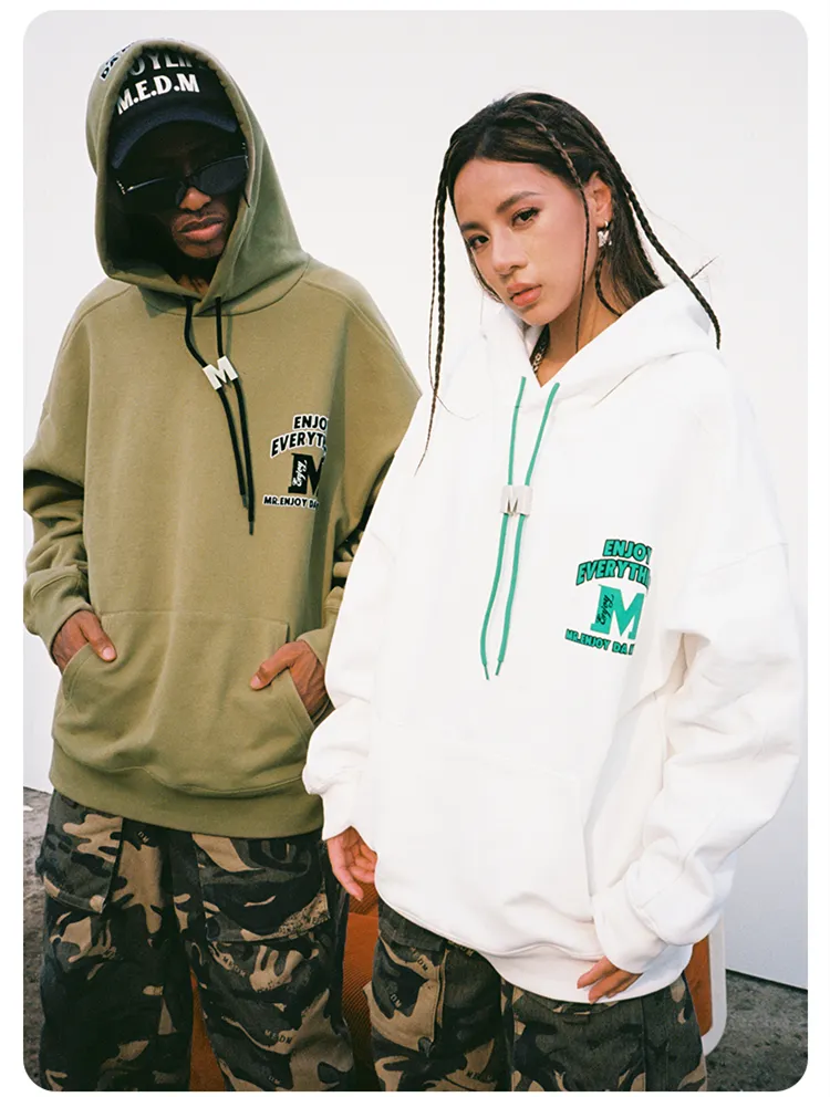 MR. ENJOY DA MONEY  |Unisex Street Style Hoodies & Sweatshirts