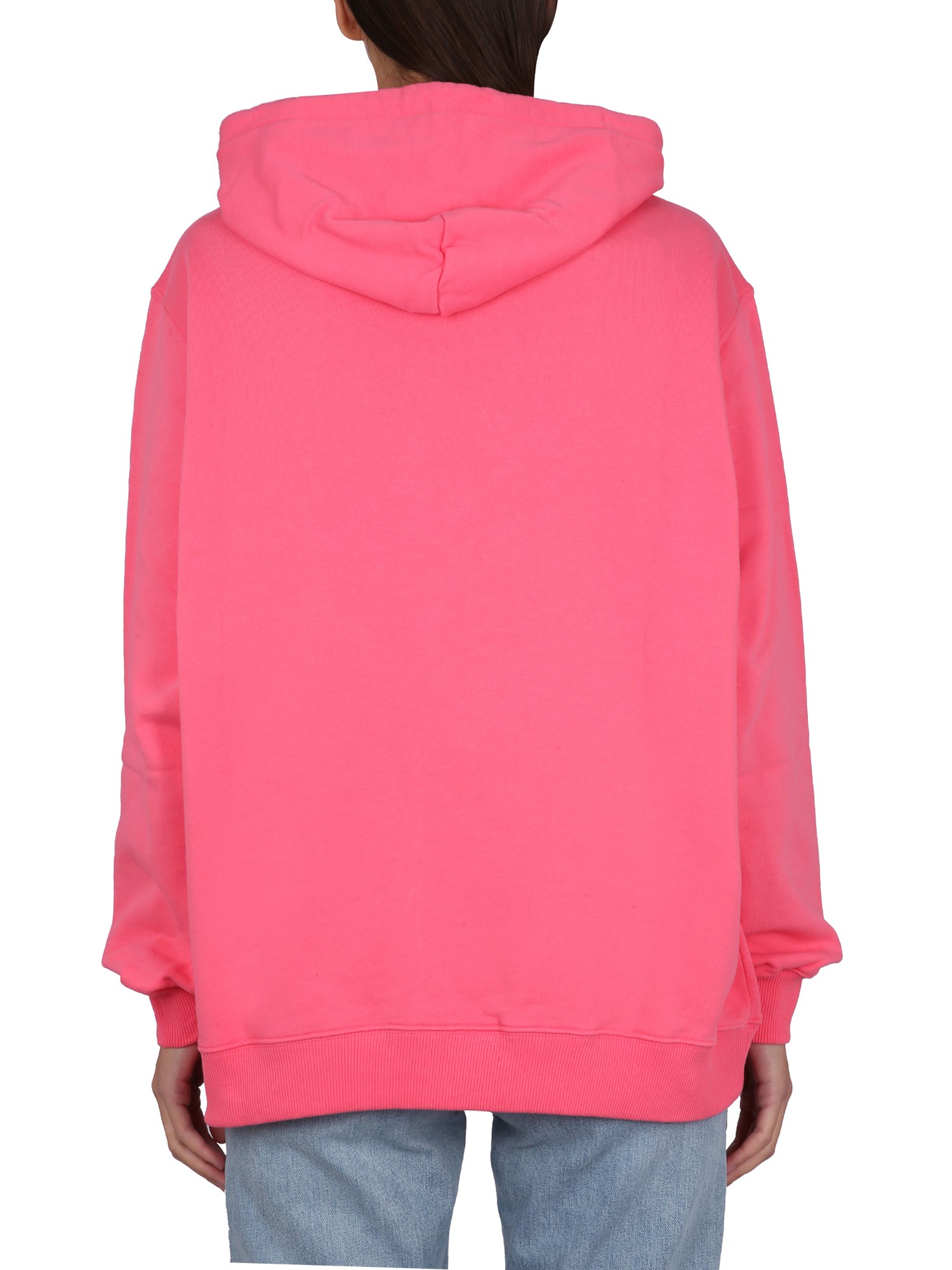 MSGM    COTTON SWEATSHIRT WITH LOGO