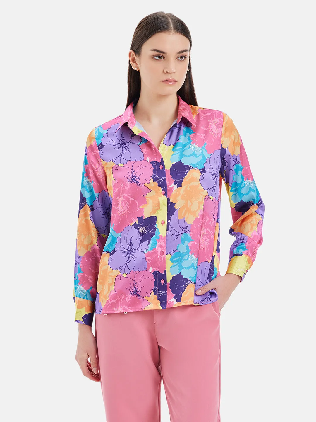 Myrtle Printed Full Sleeves Shirt