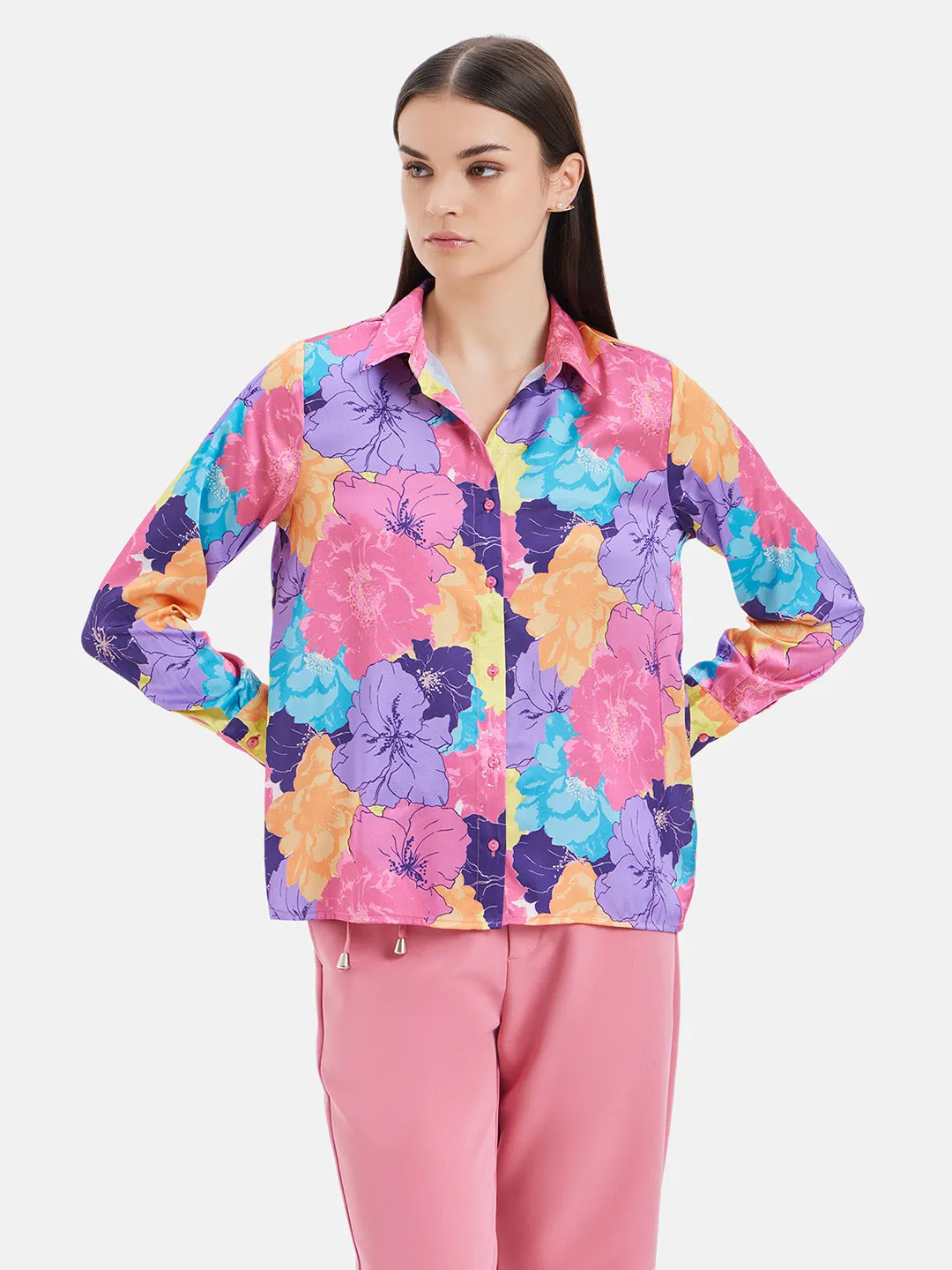 Myrtle Printed Full Sleeves Shirt