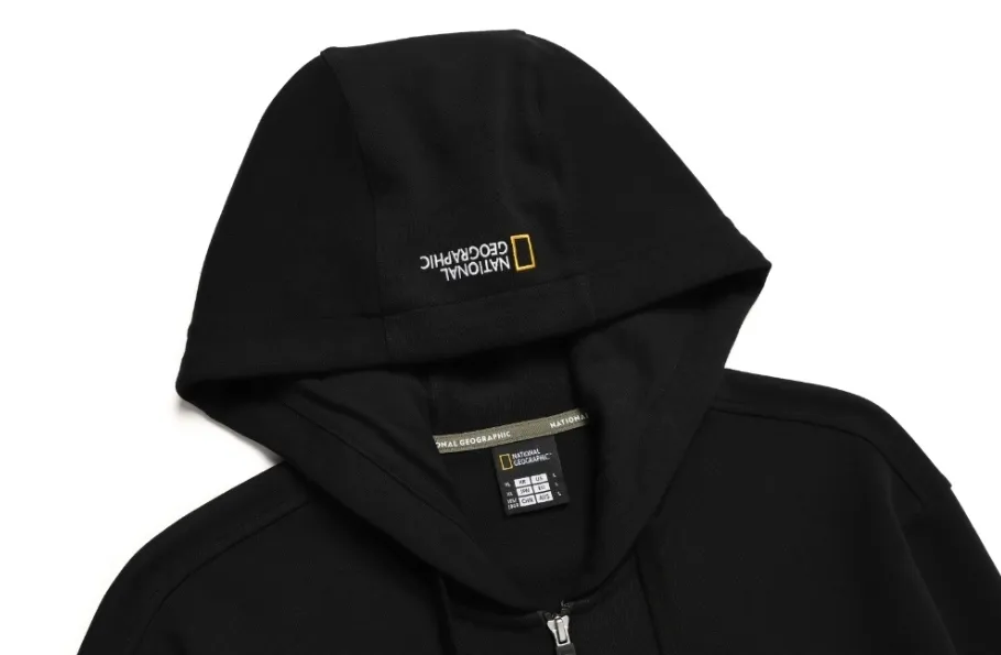 NATIONAL GEOGRAPHIC  |Unisex Street Style Logo Hoodies