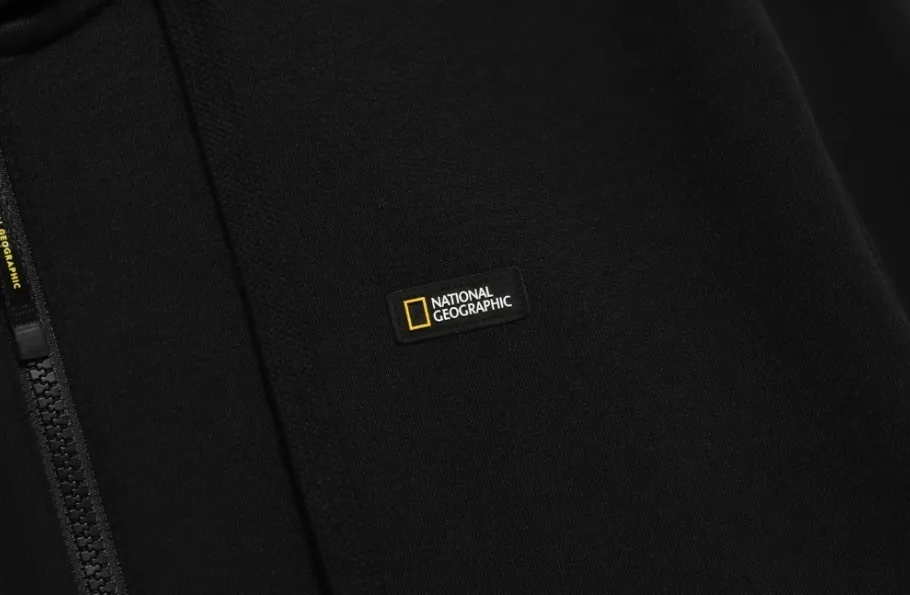 NATIONAL GEOGRAPHIC  |Unisex Street Style Logo Hoodies