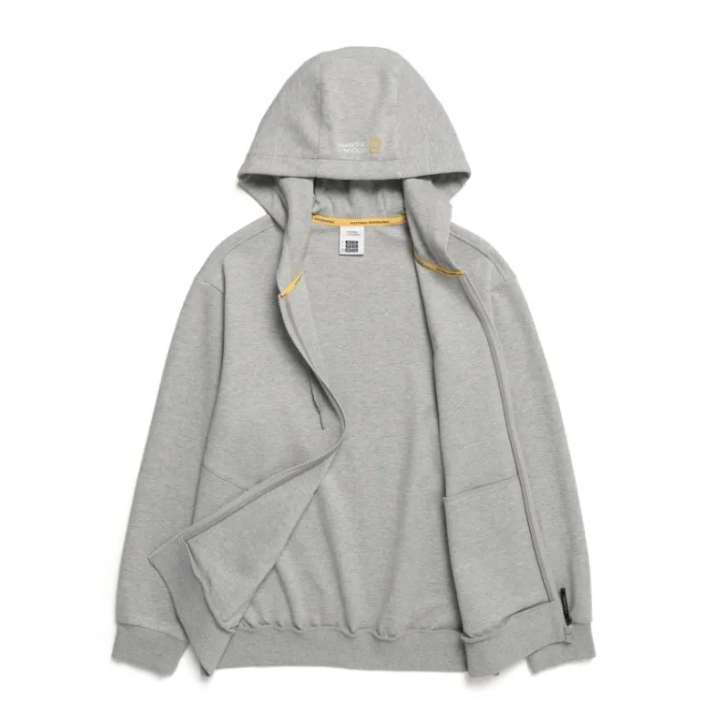 NATIONAL GEOGRAPHIC  |Unisex Street Style Logo Hoodies