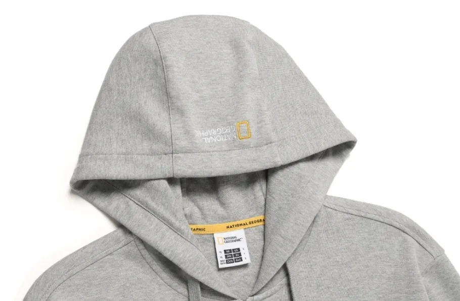 NATIONAL GEOGRAPHIC  |Unisex Street Style Logo Hoodies