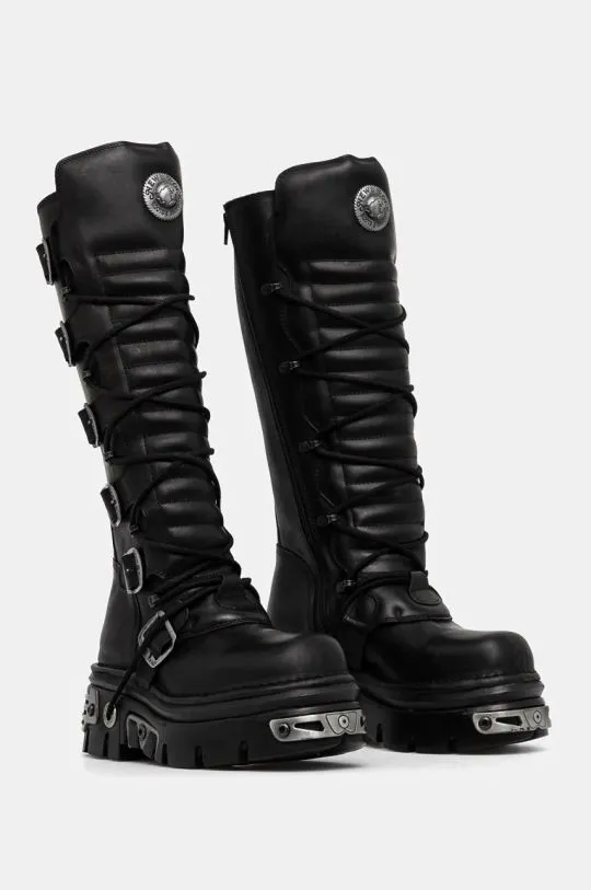 New Rock boots ITALI Y NOMADA + REACTOR E14 TOBERAS ORIF Y C women's black color M-272-S1