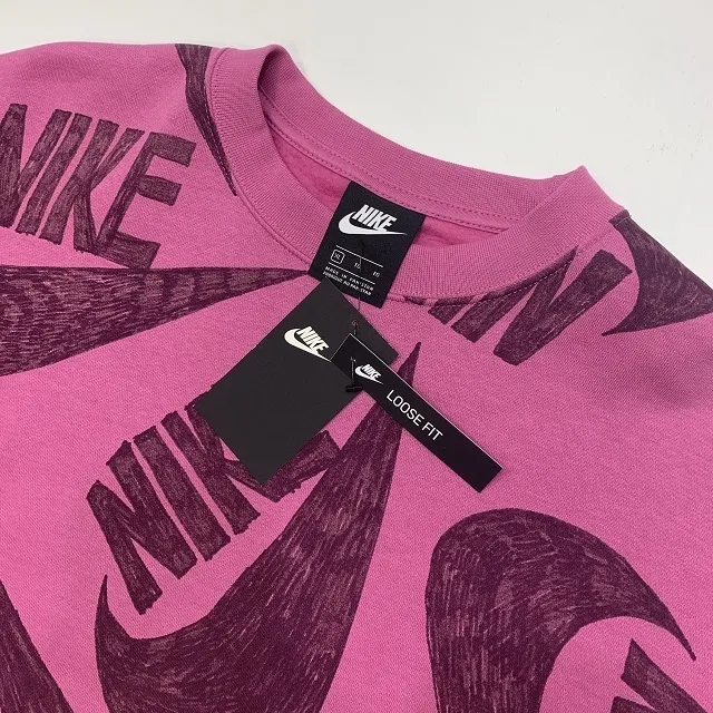 Nike  |Crew Neck Street Style Cotton Hoodies & Sweatshirts