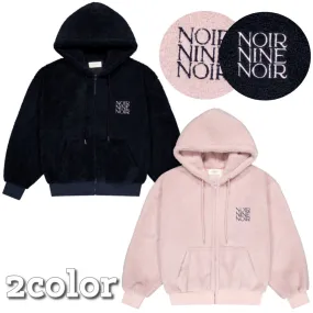 NOIRNINE  |Unisex Street Style Logo Hoodies & Sweatshirts