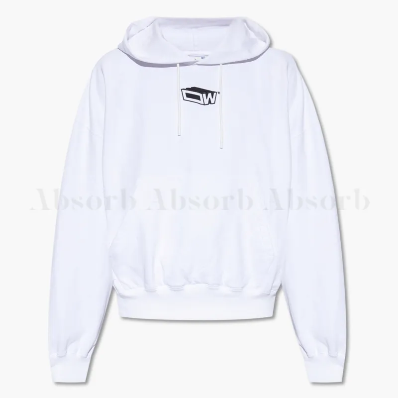 Off-White  |Street Style Long Sleeves Cotton Hoodies