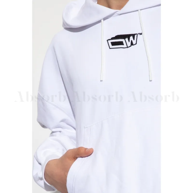 Off-White  |Street Style Long Sleeves Cotton Hoodies