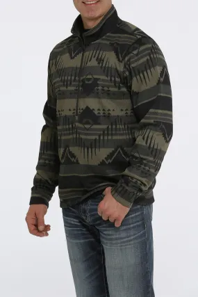 Olive Sweater Pullover Men's