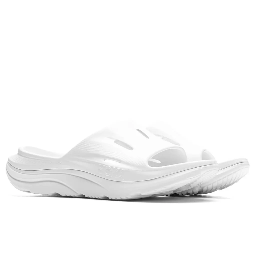 Ora Recovery Slide 3 - White/White