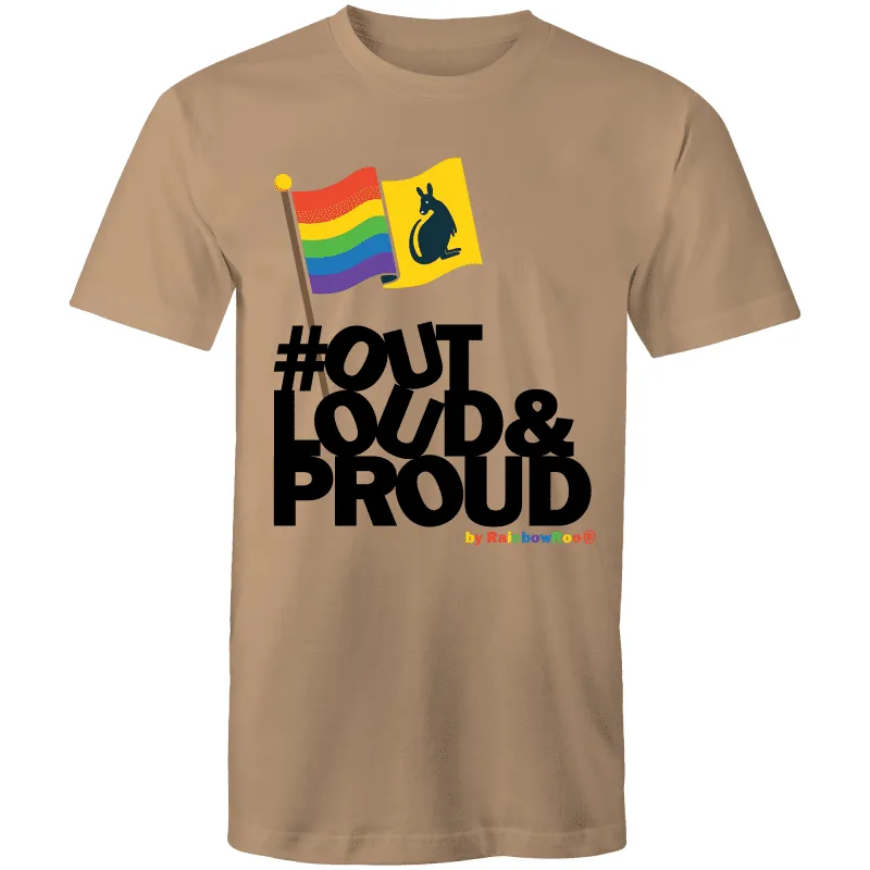 Out Loud & Proud T-Shirt Unisex (LG022)