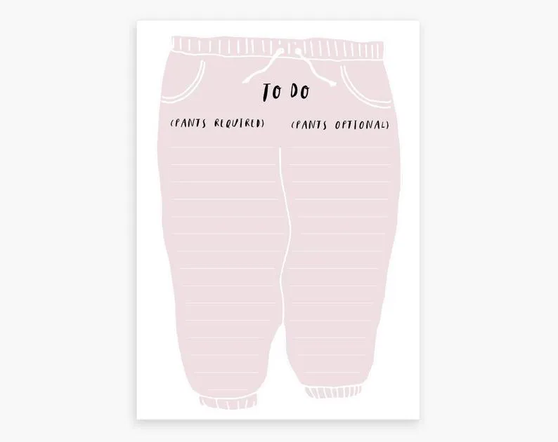 Pants Notepad