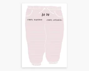 Pants Notepad