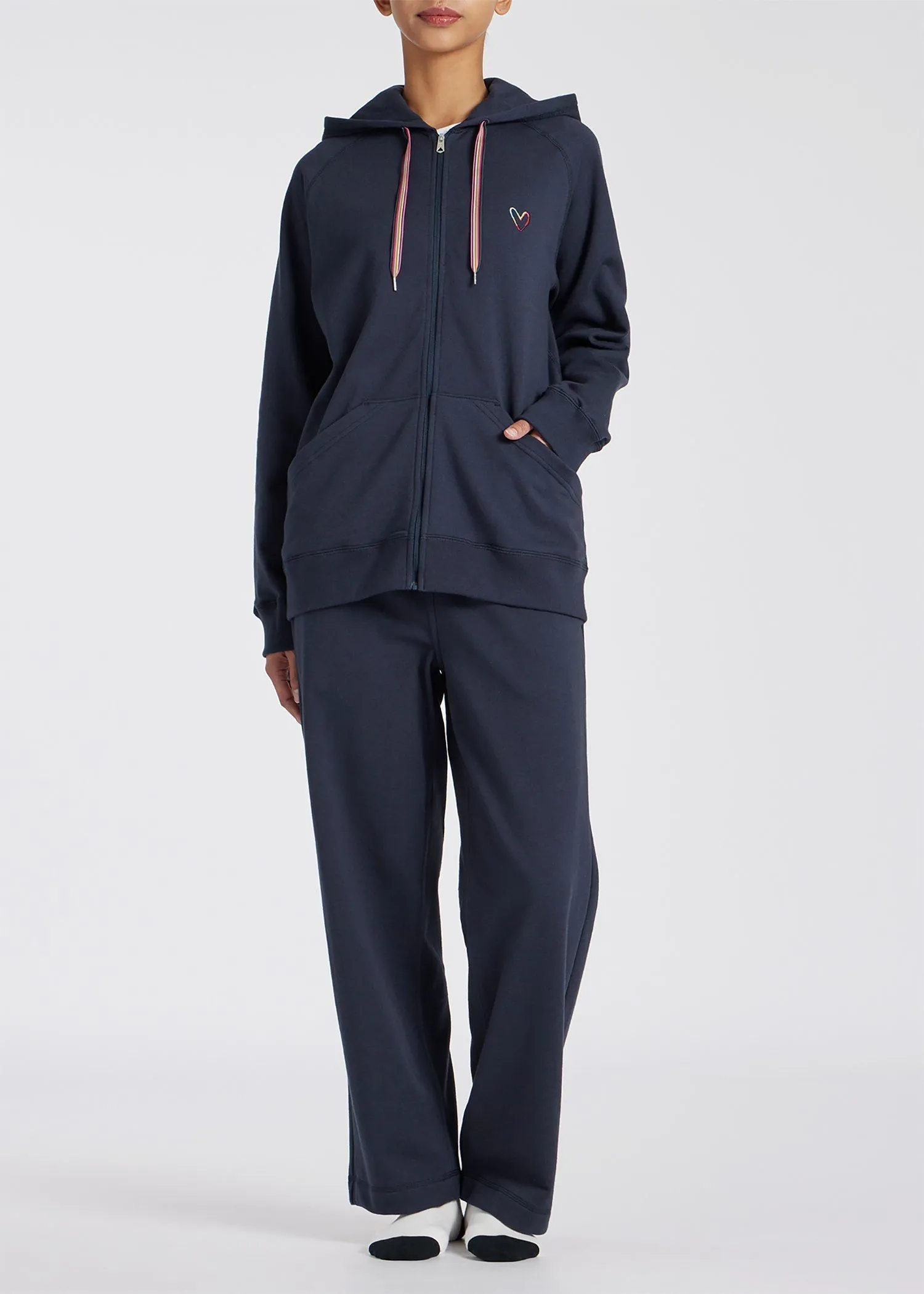 Paul Smith  |Heart Long Sleeves Plain Cotton Hoodies & Sweatshirts