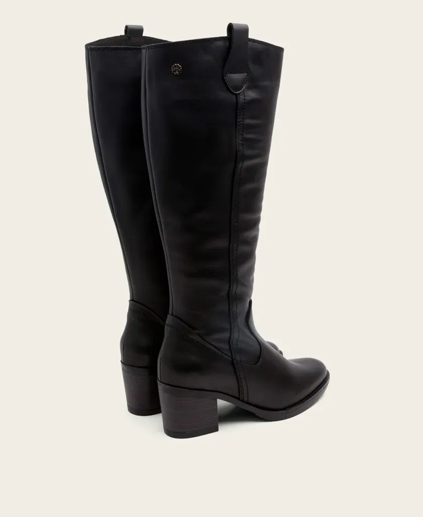 Porronet Jemma 4646 Casual Zip Heeled Boots