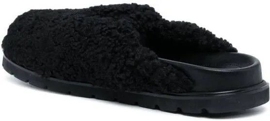 Reike Nen faux-fur slip-on loafers Black