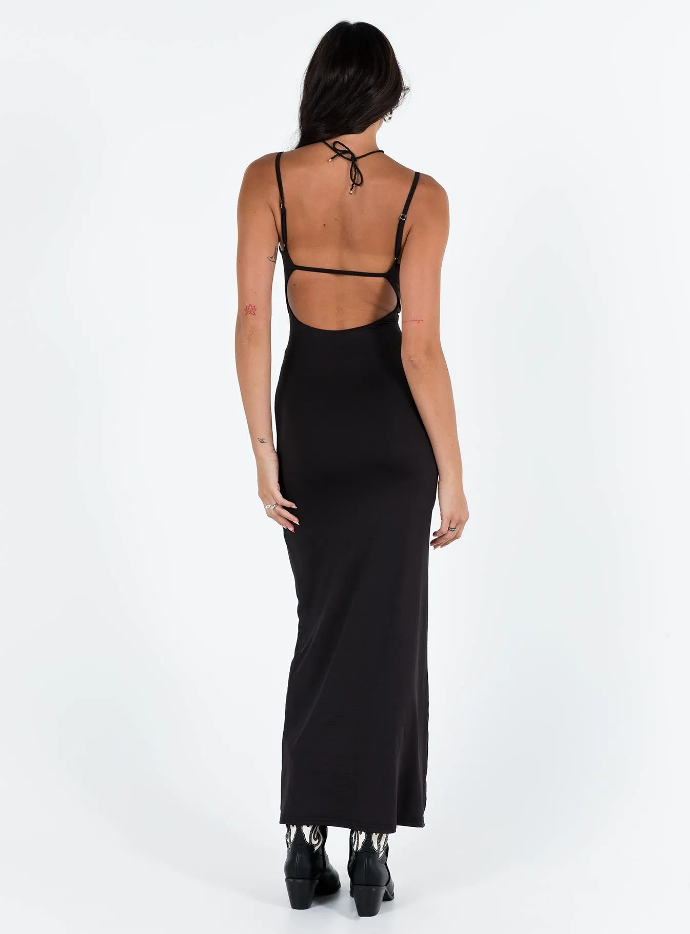 Riana Maxi Dress Black