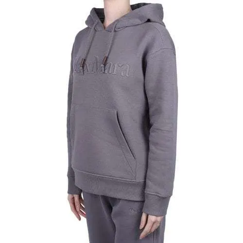 S Max Mara  |Long Sleeves Plain Cotton Logo Hoodies & Sweatshirts