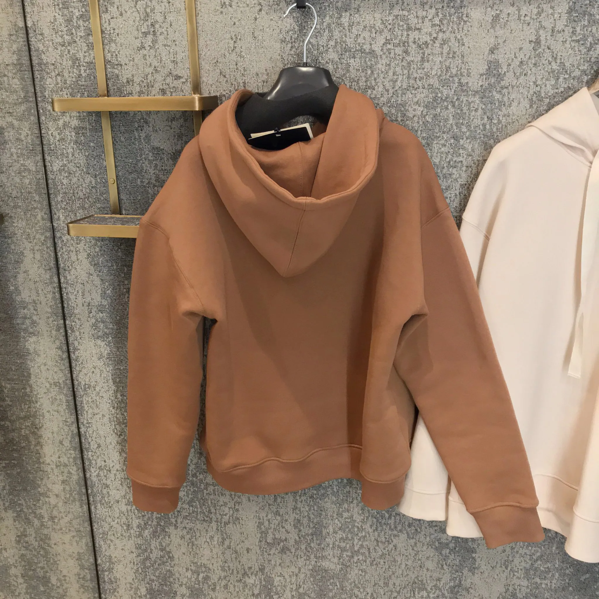 S Max Mara  |Plain Cotton Logo Hoodies & Sweatshirts