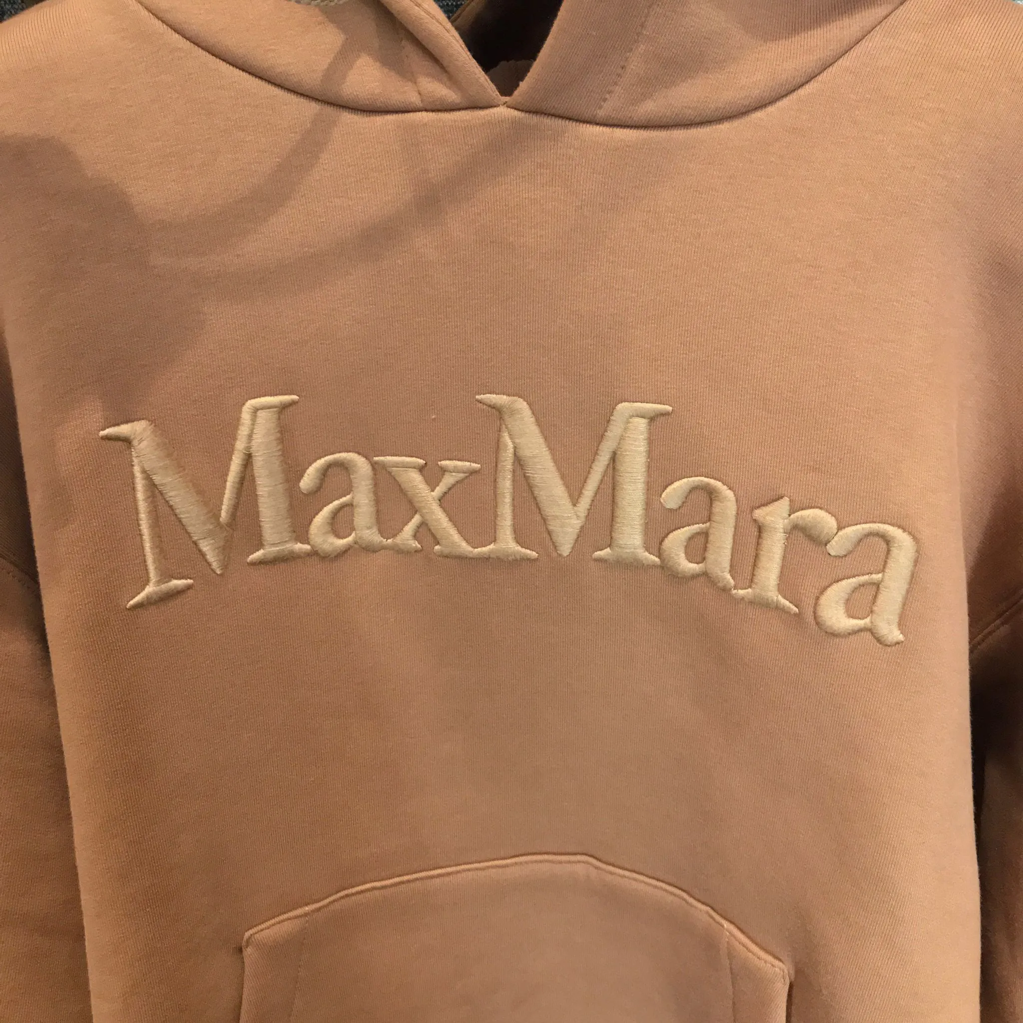 S Max Mara  |Plain Cotton Logo Hoodies & Sweatshirts