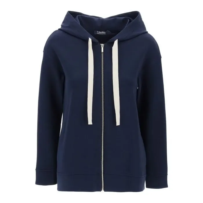 S Max Mara  |Plain Logo Hoodies & Sweatshirts