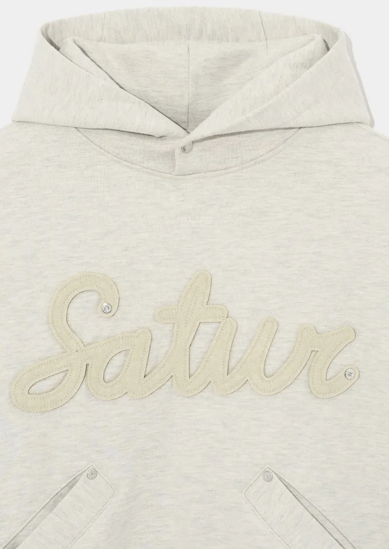 SATUR  |Street Style Logo Hoodies