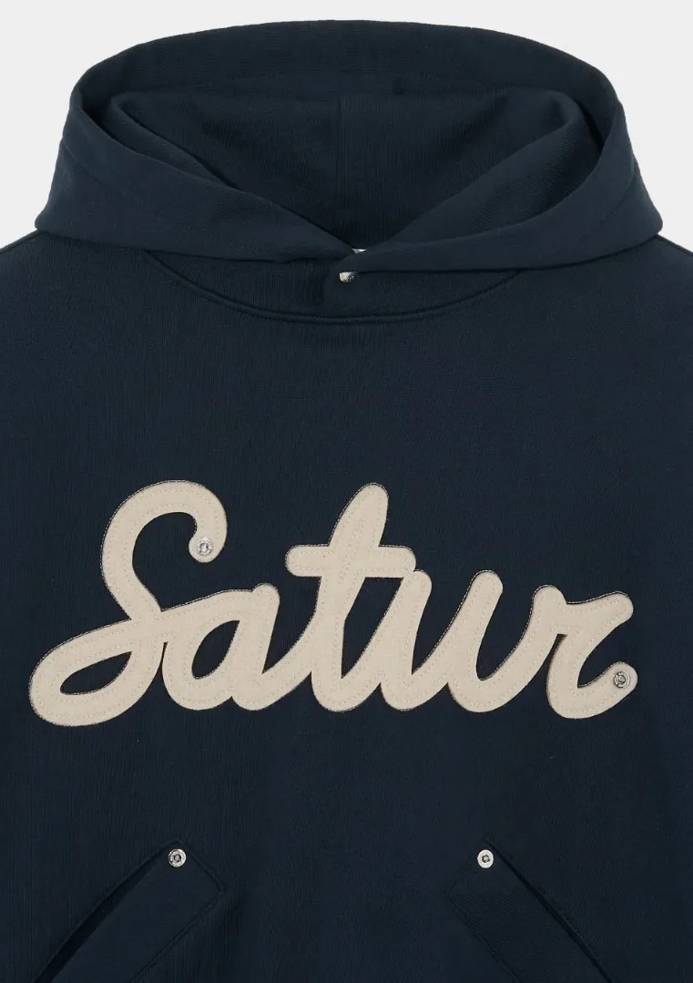 SATUR  |Street Style Logo Hoodies