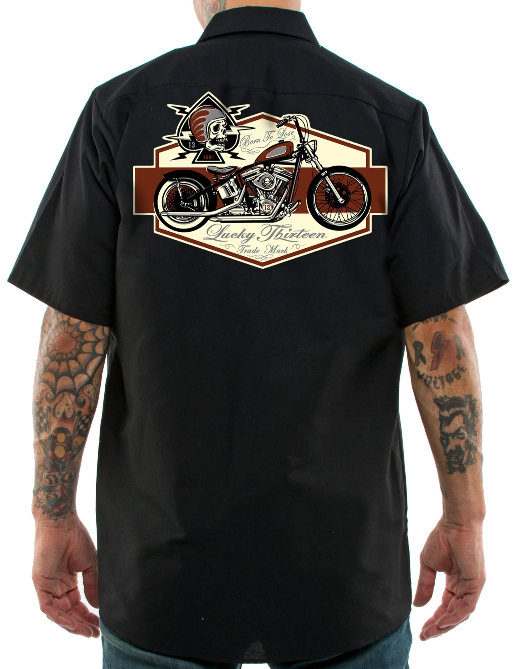 Skull Bobber Work Shirt