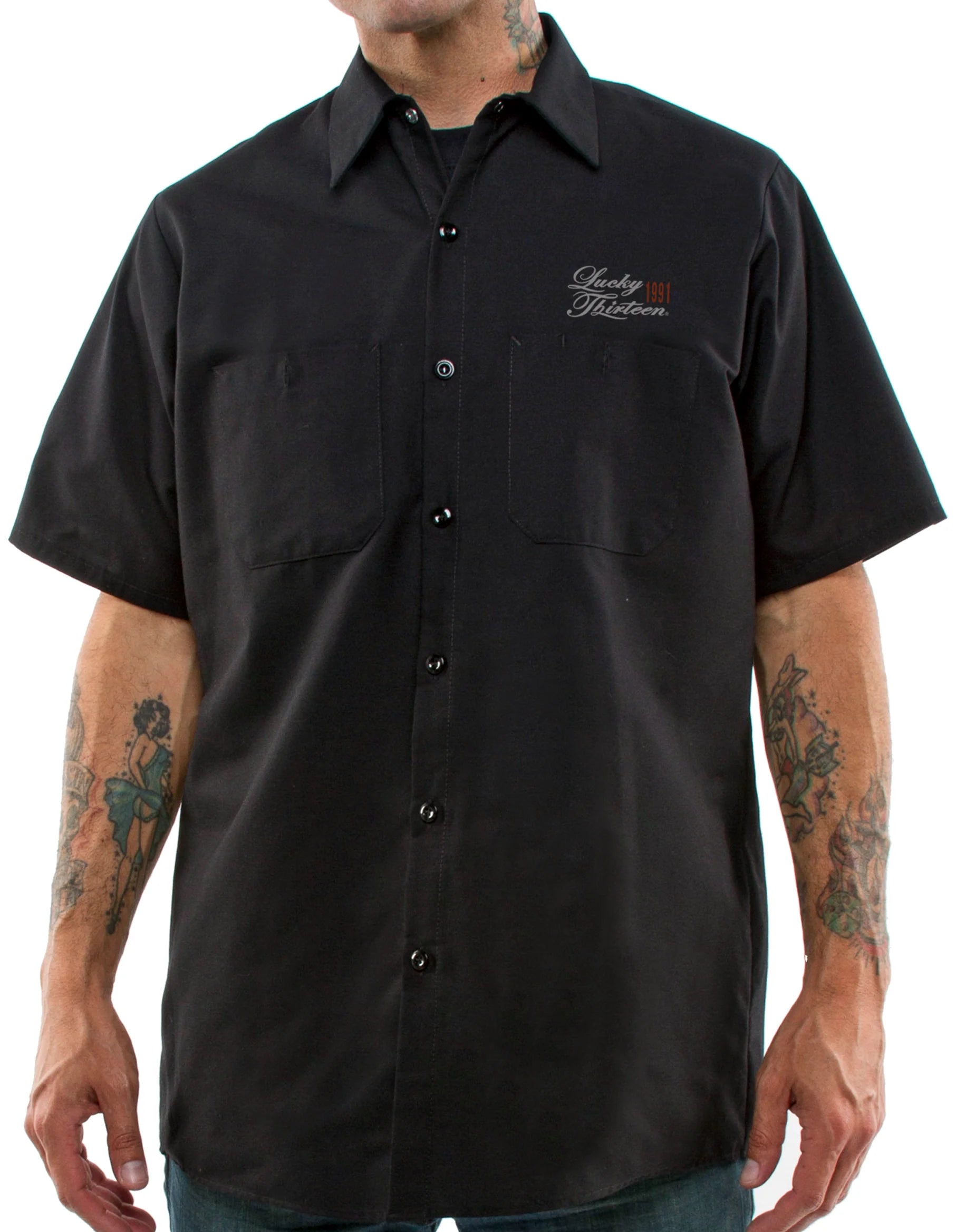 Skull Bobber Work Shirt